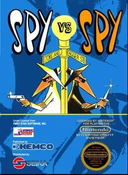 Spy Vs Spy ROM box art