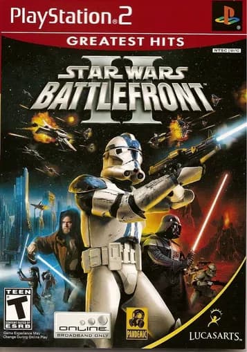Star Wars – Battlefront II ROM box art