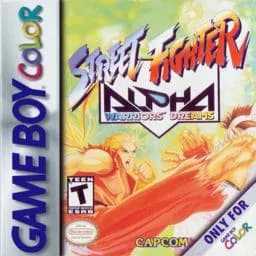 Street Fighter Alpha: Warriors’ Dreams ROM box art