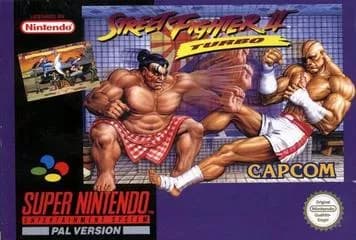 Street Fighter II Turbo (V1.0) ROM box art