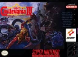 Super Castlevania IV ROM box art