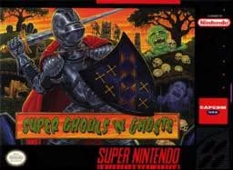 Super Ghouls ‘N Ghosts ROM box art