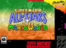 Super Mario All-Stars + Super Mario World ROM box art