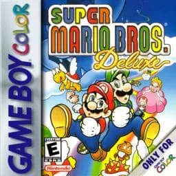 Super Mario Bros. Deluxe ROM box art