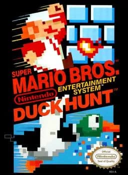 Super Mario Bros. / Duck Hunt ROM box art
