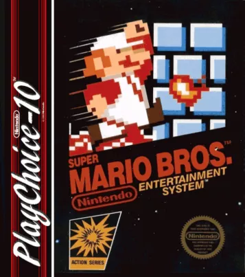 Super Mario Bros (PC10) ROM box art