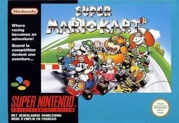 Super Mario Kart .srm ROM box art