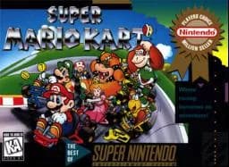 Super Mario Kart ROM box art