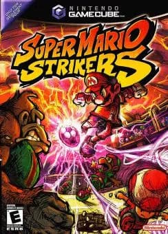 Super Mario Strikers ROM box art