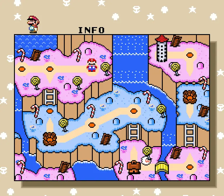 Super Mario World 2 ROM box art