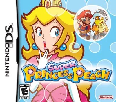 Super Princess Peach ROM box art