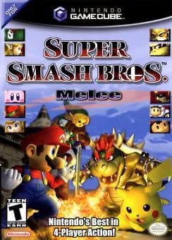 Super Smash Bros. Melee ROM box art