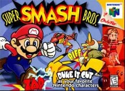 Super Smash Bros. ROM box art