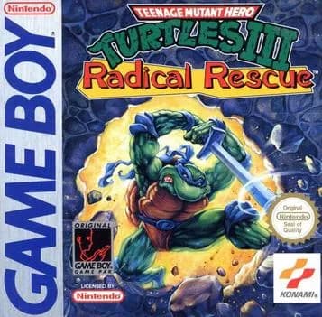 Teenage Mutant Hero Turtles III – Radical Rescue ROM box art