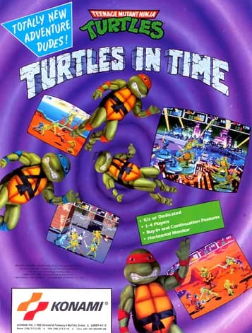 Teenage Mutant Ninja Turtles – Turtles in Time ROM box art