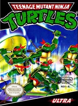 Teenage Mutant Ninja Turtles ROM box art