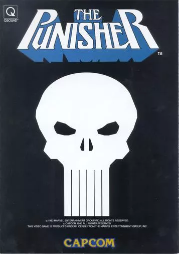 The Punisher ROM box art
