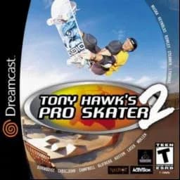 Tony Hawk’s Pro Skater 2 ROM box art