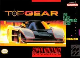 Top Gear ROM box art