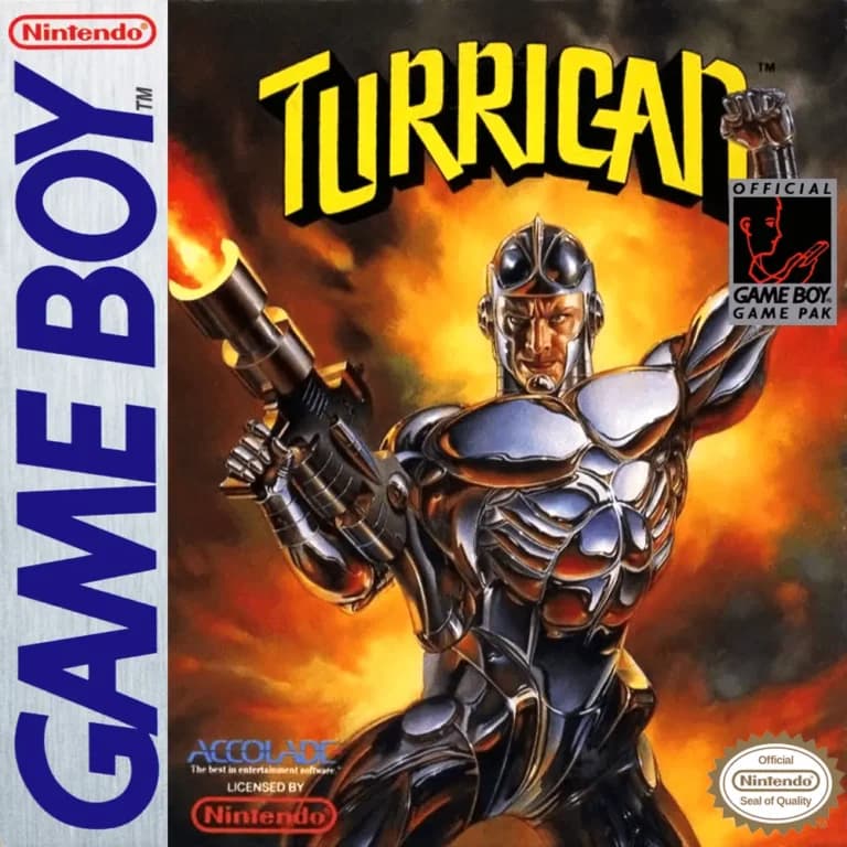 Turrican ROM box art