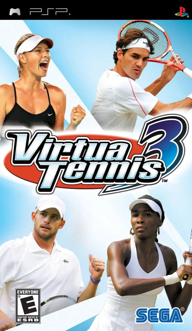 Virtua Tennis 3 ROM box art