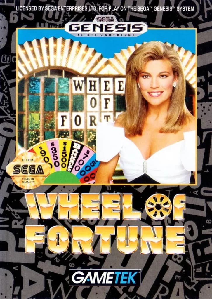 Wheel of Fortune ROM box art