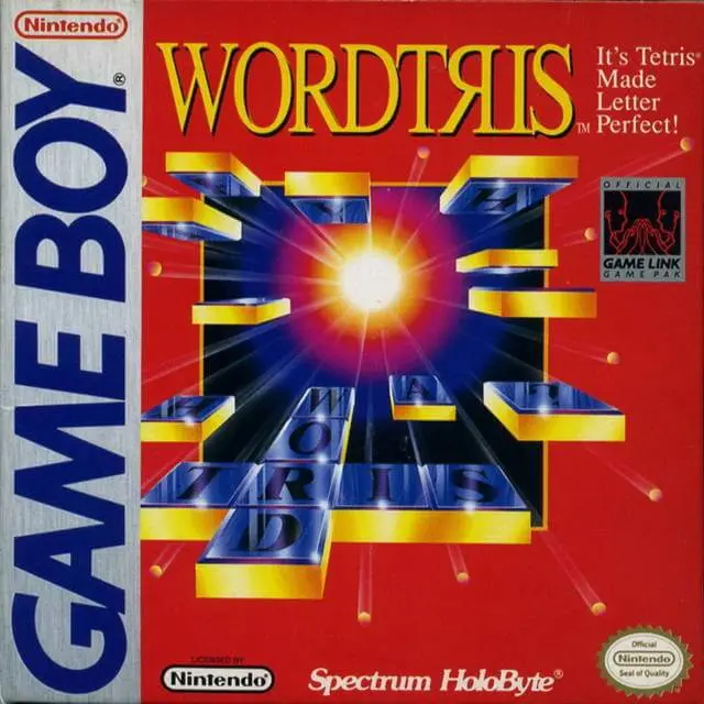 Wordtris ROM box art