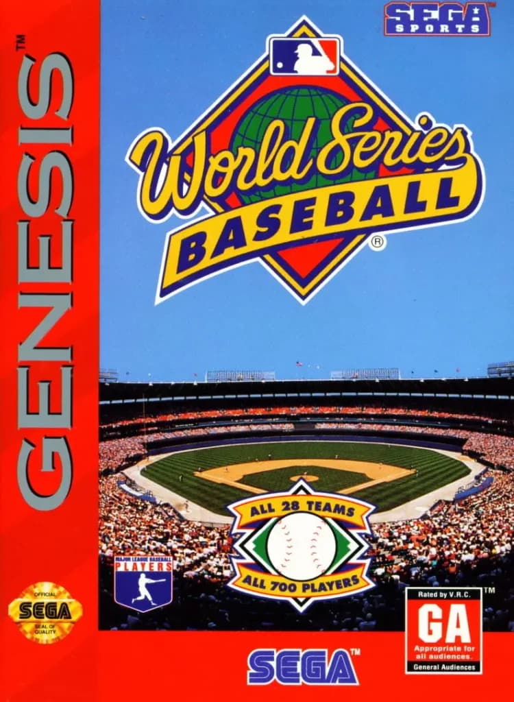 World Series Baseball ROM box art