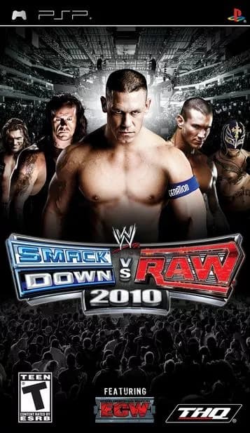 WWE SmackDown Vs. RAW 2010 Featuring ECW ROM box art
