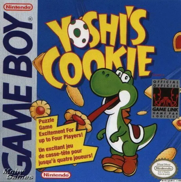 Yoshi’s Cookie ROM box art