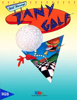 Zany Golf ROM box art
