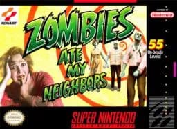 Zombies Ate My Neighbors ROM box art